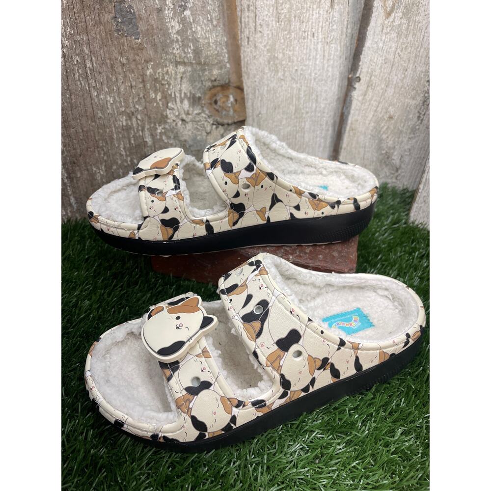 CROCS Cozzy Squishmallows Lined Slides CAM Women's 7